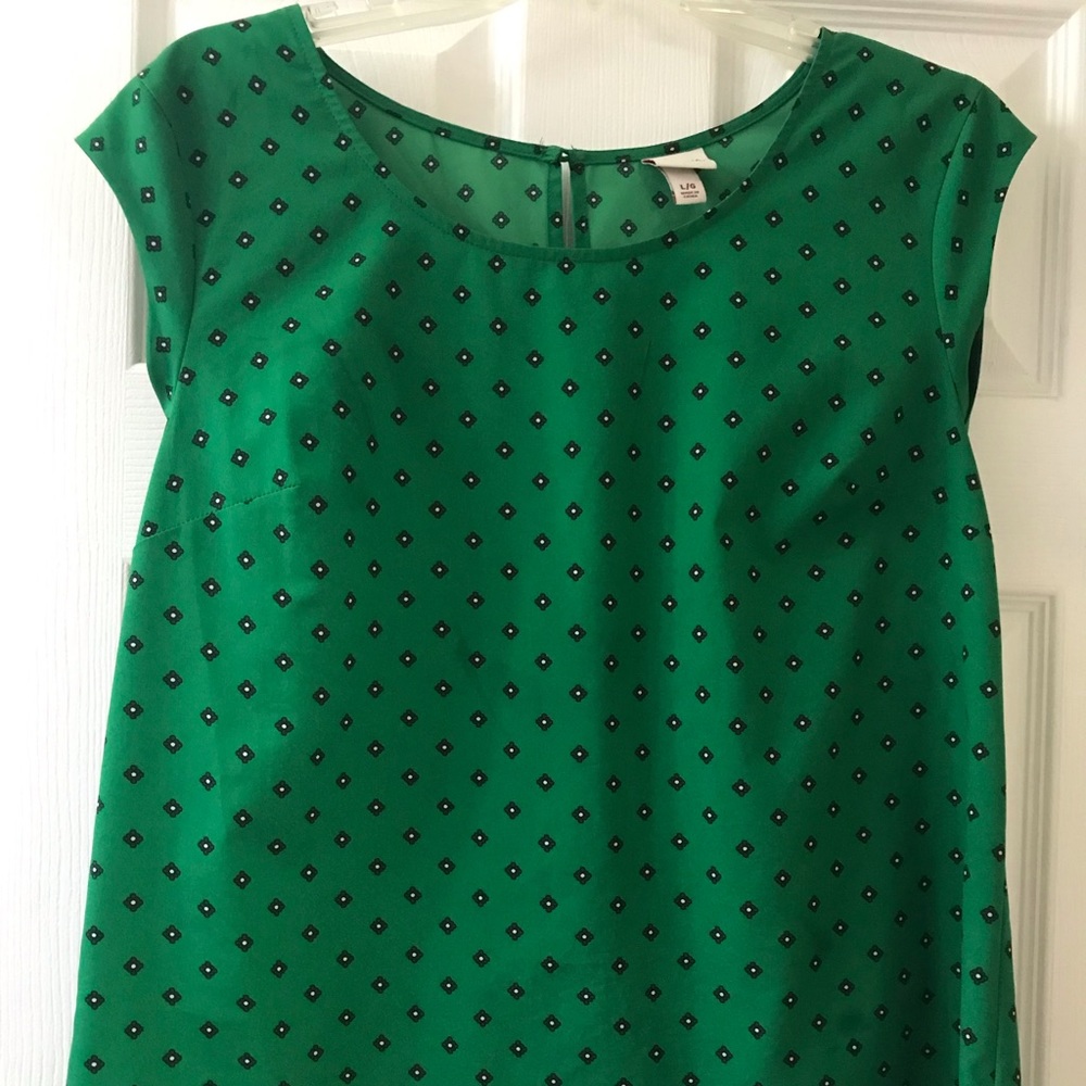 Kelly green work top